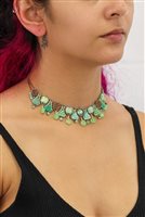 Collier Ayala Bar Femme Seagrass in  Alliage Métallique Cristallo C3615 - C3615